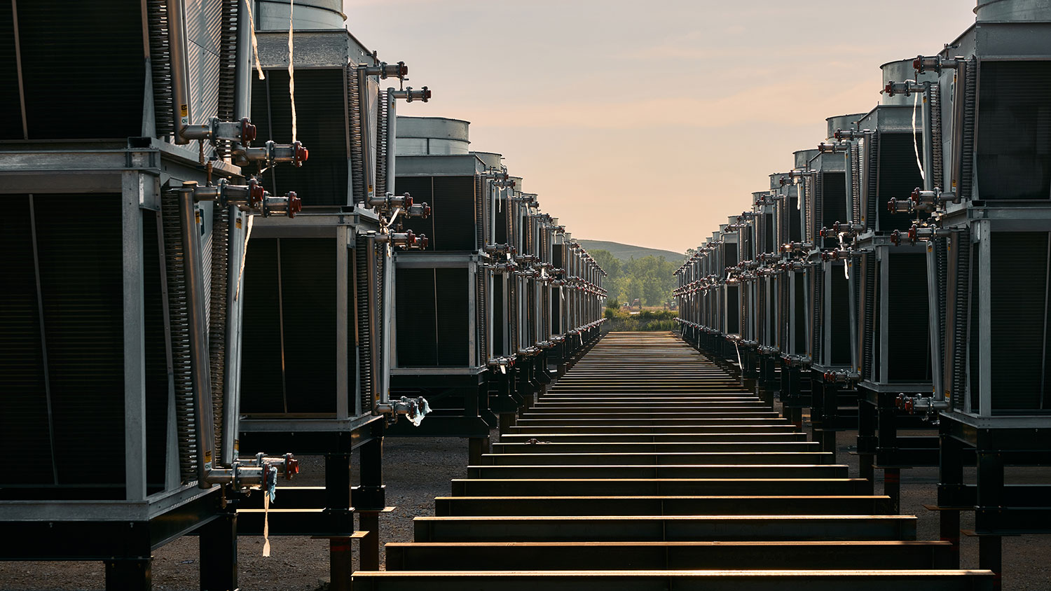 Hyperscale data center cooling infrastructure