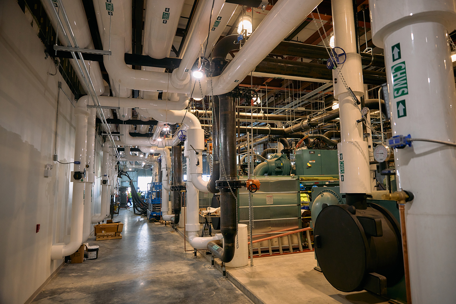AI training facility cooling systems