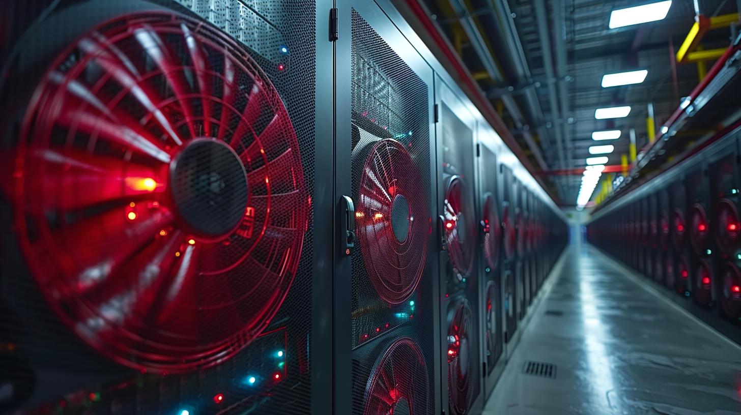 Innovative system improves cooling efficiency for cryptocurrency mining