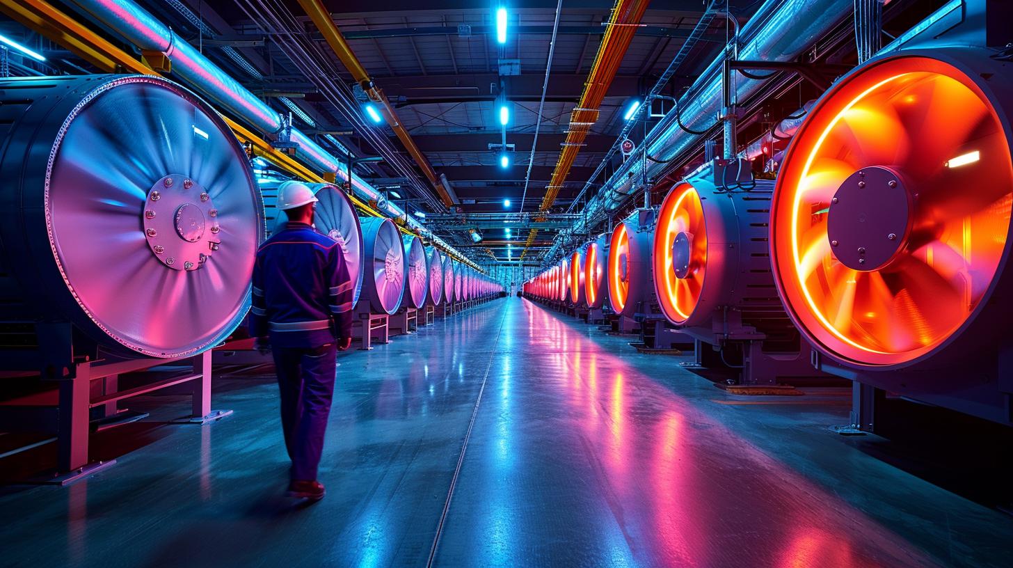 An infographic detailing cooling efficiency for cryptocurrency mining