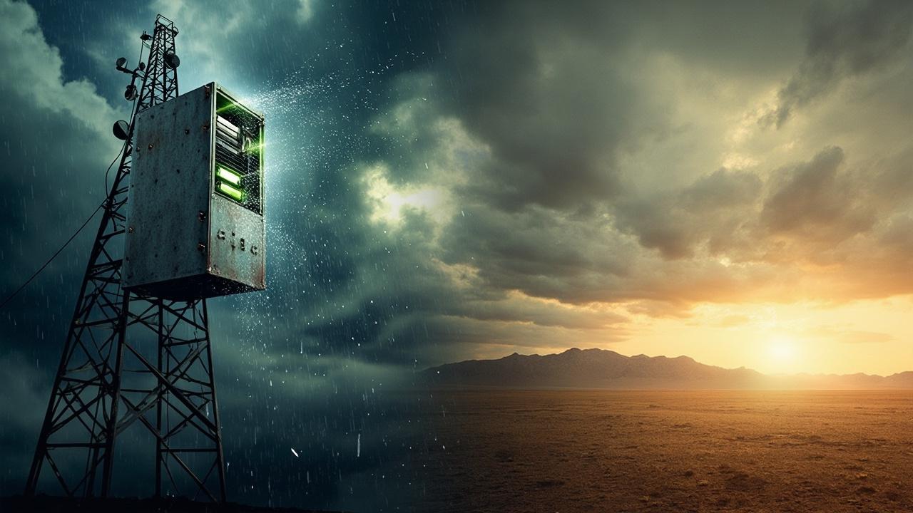 Image of EDGE DATA CENTERS infrastructure enabling low-latency data processing near users