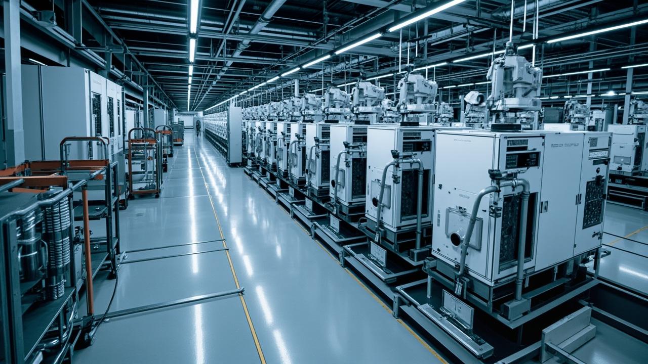 Large-scale, vertically integrated manufacturing for rapid production and cost reduction
